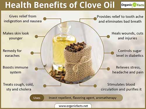 health benefits of clove essential oil